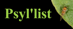 Psyl'list: Psylloidea database
